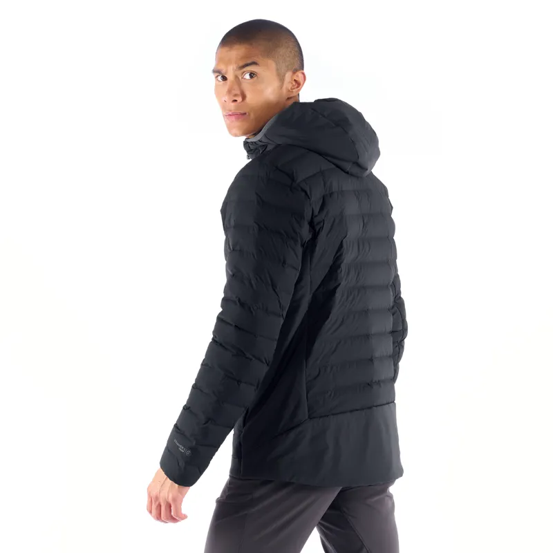Artilect Mens Divide Fusion Stretch Hoodie Black-2